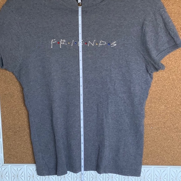 NBC Store FRIENDS T-Shirt Rhinestones Women’s S - Picture 9 of 11